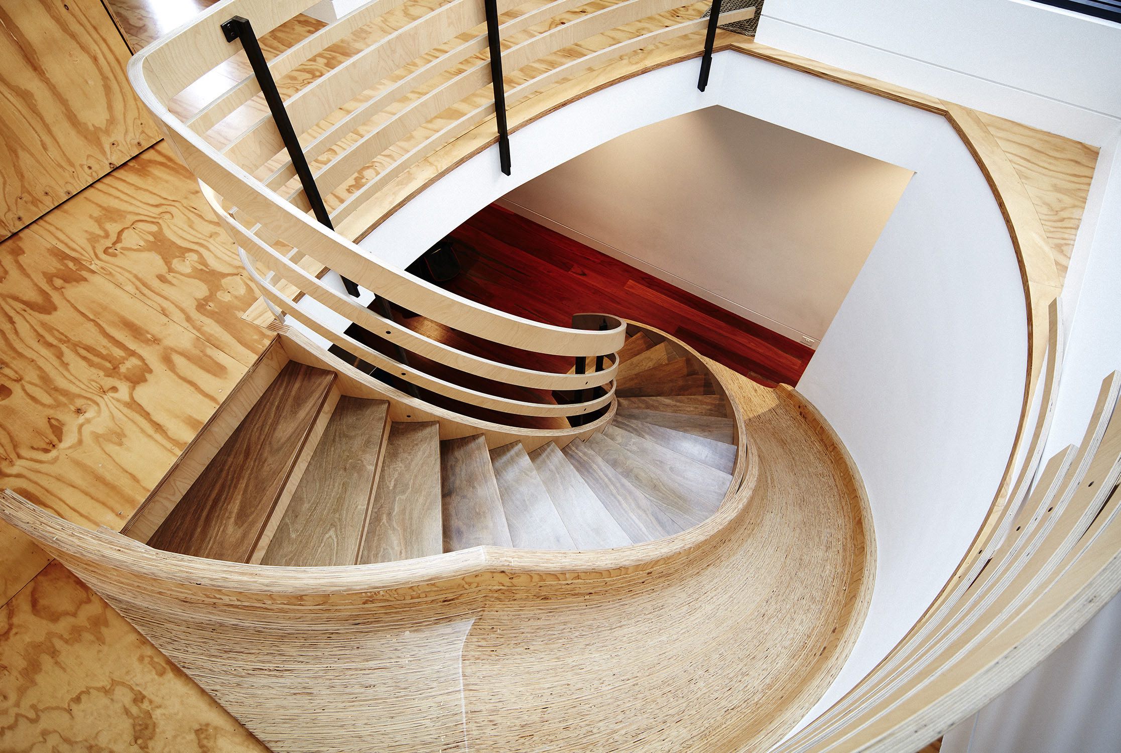 An Indoor Slide for an Elegant Home WoodSolutions